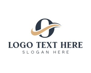 Swoosh Letter O Brand Logo