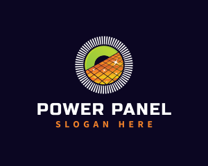 Eco Solar Panel Energy logo