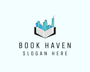 Stocks Market Book  logo design