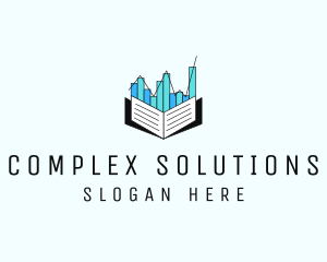 Stocks Market Book  logo design