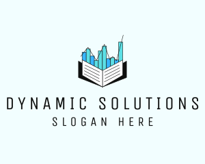 Stocks Market Book  logo design