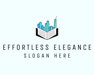 Stocks Market Book  logo design