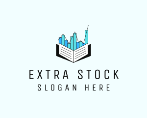 Stocks Market Book  logo design