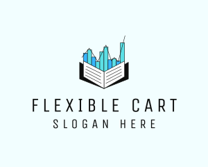 Stocks Market Book  logo design