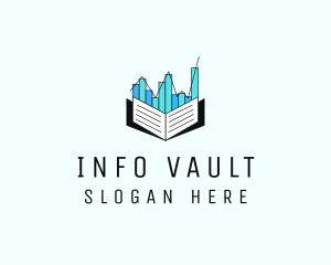 Stocks Market Book  logo design