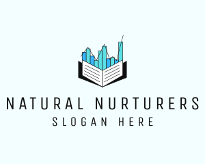 Stocks Market Book  logo design