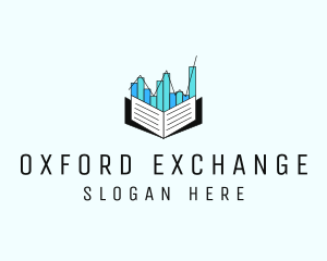 Stocks Market Book  logo design