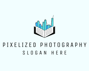 Stocks Market Book  logo design