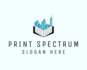 Stocks Market Book  logo design