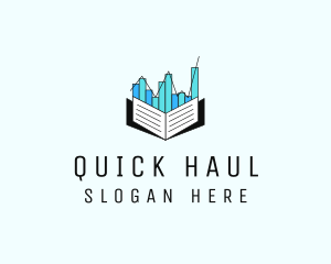 Stocks Market Book  logo design