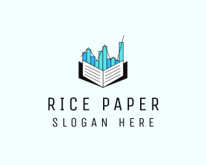 Stocks Market Book  logo design