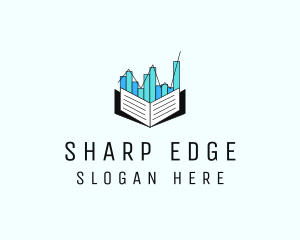 Stocks Market Book  logo design