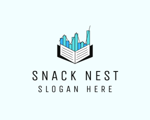 Stocks Market Book  logo design