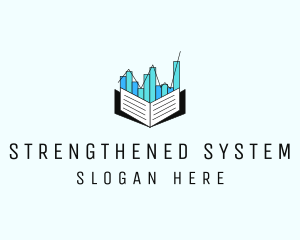 Stocks Market Book  logo design