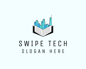 Stocks Market Book  logo design