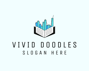 Stocks Market Book  logo design