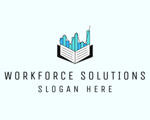 Stocks Market Book  logo design