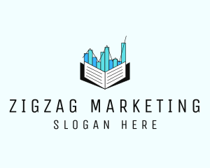 Stocks Market Book  logo design