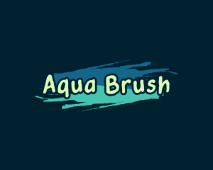 Graffiti Artist Brush logo design