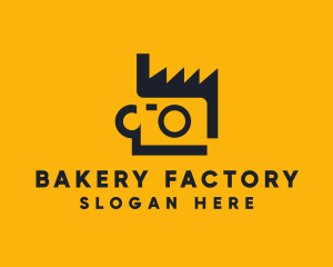 Digital Camera Factory logo design