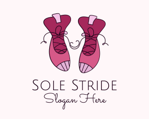 Women Sneaker Shoes logo design