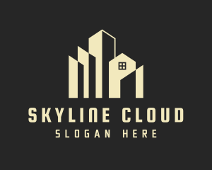 City Building Skyline logo design