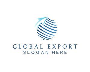 Global Courier Company logo design