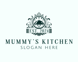 Kitchen Restaurant Cutlery logo design