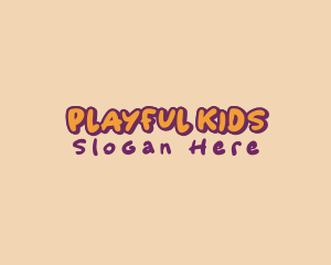 Playful Cute Daycare logo design