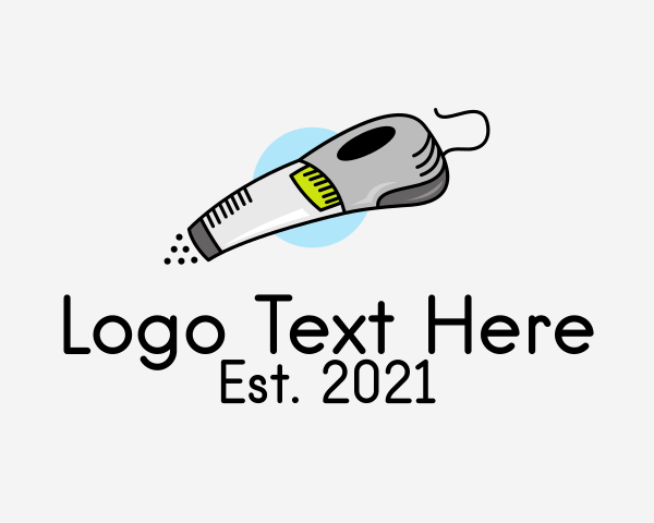 Vacuum Cleaner logo example 3