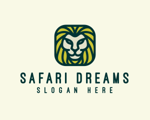 Wild Lion Safari logo design