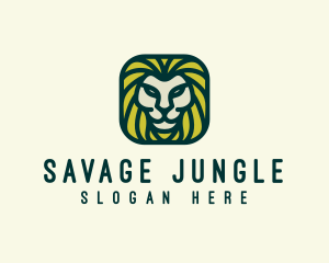 Wild Lion Safari logo design