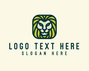 Mane - Wild Lion Safari logo design