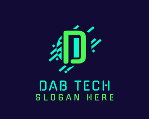 Neon Network Tech logo design