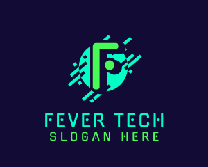 Neon Network Tech logo design