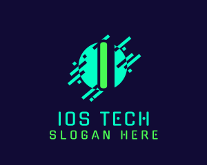 Neon Network Tech logo design