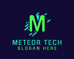 Neon Network Tech logo design