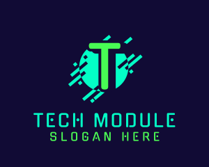 Neon Network Tech logo design