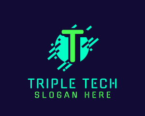 Neon Network Tech logo design