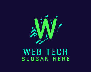 Neon Network Tech logo design