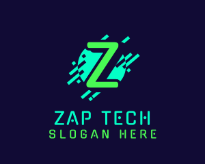 Neon Network Tech logo design