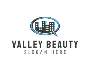 Urban City Chat logo design