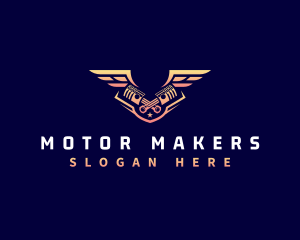 Wing Piston Motor logo