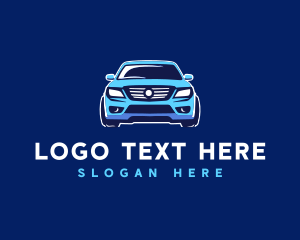 Sedan Car Automobile logo