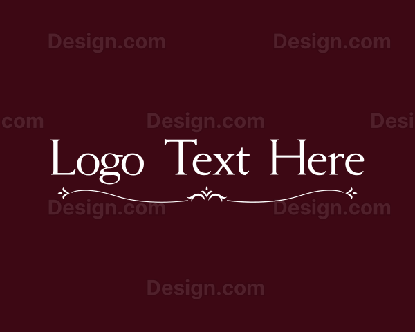 Elegant Boutique Ornament Logo