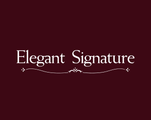 Elegant Boutique Ornament logo design