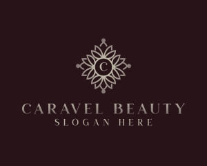 Luxury Floral Salon logo design