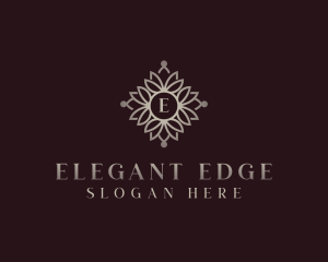 Luxury Floral Salon logo design