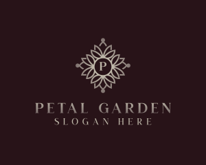 Luxury Floral Salon logo design