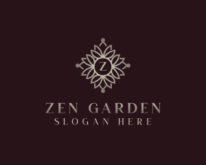 Luxury Floral Salon logo design